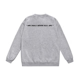 Bathing ape Crew neck sweatshirt