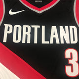 NBA Jerseys Season 21, Blazers, Black No. 3, McCollum