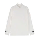 C.e sweatshirt fall and winter c.e half turtleneck nylon thread embroidered bottom shirt