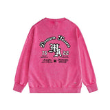 Amiri washed sweatshirt new letter logo printing washed old