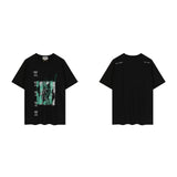 C.e t shirts printing pattern round neck pullover short sleeve men and women