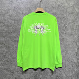 Amiri long sleeve shirts letter angel ball printing