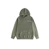 Amiri washed hoodie with angel sketch