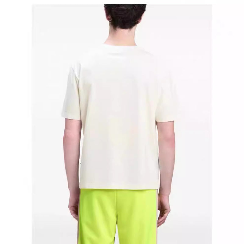 Palm Angels T-Shirts Comic Stream Lacquer Alphabet Short Sleeve T-Shirt