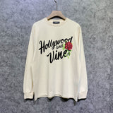 Amiri long sleeve shirts hollywood rose printing