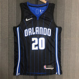 NBA Jerseys 75th Anniversary, Magic, Black 20, Fultz