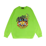 Amiri long sleeve shirts cartoon starfish printing