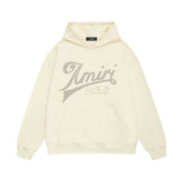 Amiri hoodie with distressed text printing