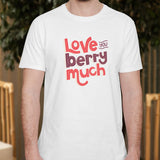 Valentine's Day T-Shirts Couple Love Print Sweet Style