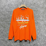 Amiri long sleeve shirts hollywood rainbow printing