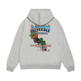 Amiri hoodie flame island print