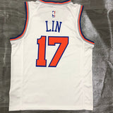NBA Jerseys, Knicks, White 17, Jeremy Lin