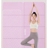 Yoga Mat Folding Home Fitness Floor Mat Non-slip Storage Double Yoga Mat