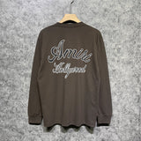 Amiri long sleeve shirts letter-filled printing