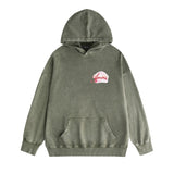 Amiri washed hoodie pink beach washed distressed printing