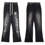 Hellstar Hoodie & Pants Vintage Washed Old Hooded Sweater Hoodie
