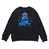 C.e sweatshirt fall and winter c.e printer pattern printing round neck pullover sweatshirt