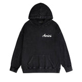 Amiri washed hoodie AMIRI large washed old print