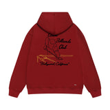 Amiri hoodie billiard sketch printing