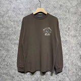 Amiri long sleeve shirts new arrivalletter logoprinting