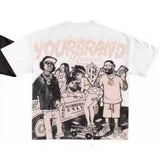 Street Unisex T-shirt Hip Hop Gothic Punk