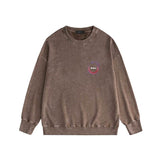 Amiri washed sweatshirt splattered color ring printing washed and distressed