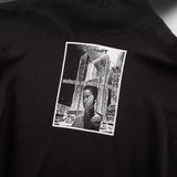 C.e hoodie autumn winter c.e pixel character pattern printing pullover hooded sweatshirt