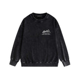 Amiri washed sweatshirt California limited bone fracture print washed and old