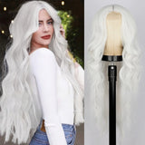 Women's Wigs Long Curly Hair Fiber Headgear Wigs