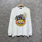 Amiri long sleeve shirts cartoon starfish printing