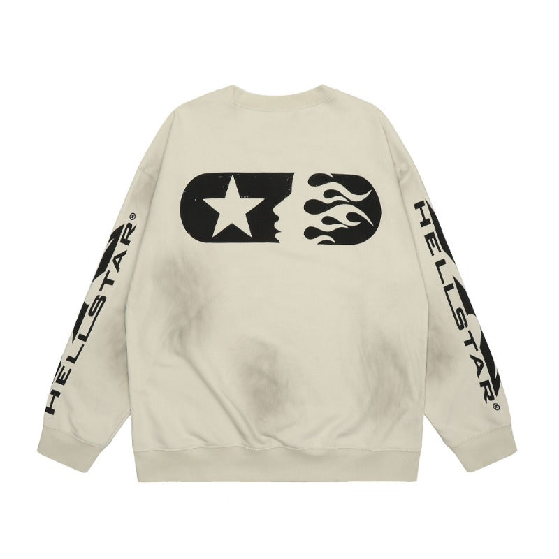 Hellstar Sweatshirt Hellstar Studios Wash and Make Old Terry Crew Sweater