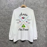 Amiri long sleeve shirts billiard cue printing