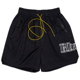 Rhude Shorts3M Reflective Letter Print Tether Elastic Casual Beach Shorts