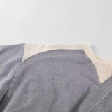 C.e sweatshirt autumn winter c.e casual style patchwork pattern round neck pullover sweatshirt