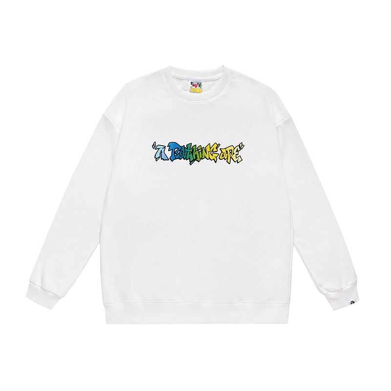 Bathing ape Crew neck sweatshirt
