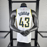 NBA Jerseys 23 season, Pacers, home, White 43, Hillcam