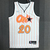 NBA Jerseys 75 Weekend Magic, White Orange 20, Fultz