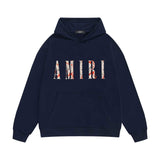 Amiri hoodie retro totem printing