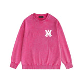 Amiri washed sweatshirt Hollywood spider print washed old