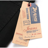 Mens Fashion Jeans pure black 5609#