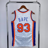 NBA Jerseys BAPE × M & N joint jersey, Knicks, ape head