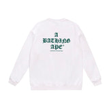 Bathing ape Crew neck sweatshirt