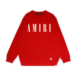 Amiri long sleeve shirts classic letter spider print