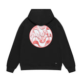 Amiri hoodie circle sketch printing