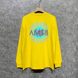 Amiri long sleeve shirts colorful sun print