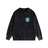 Amiri washed sweatshirt colored sun print washed old