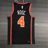 NBA Jerseys Season 22, Knicks, City Edition No. 4, Rose