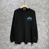 Amiri long sleeve shirts bone crack star printing