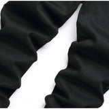 Mens Fashion Jeans pure black 5609#