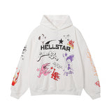 Hellstar Hoodie & Pants Vintage Washed Old Hooded Sweater Hoodie